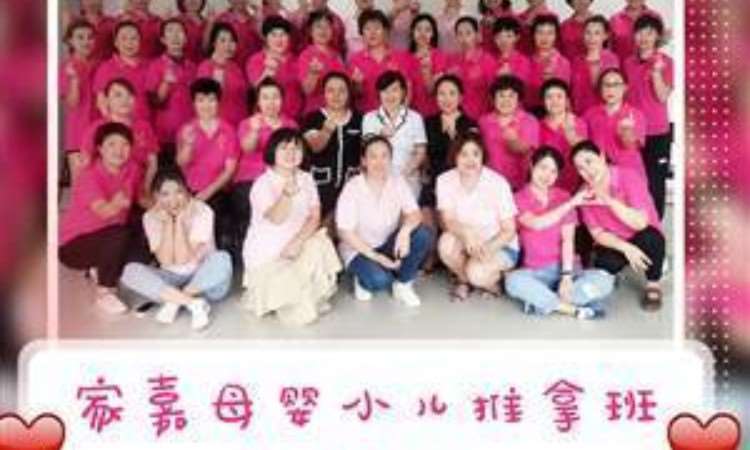 家嘉母婴小儿推拿班